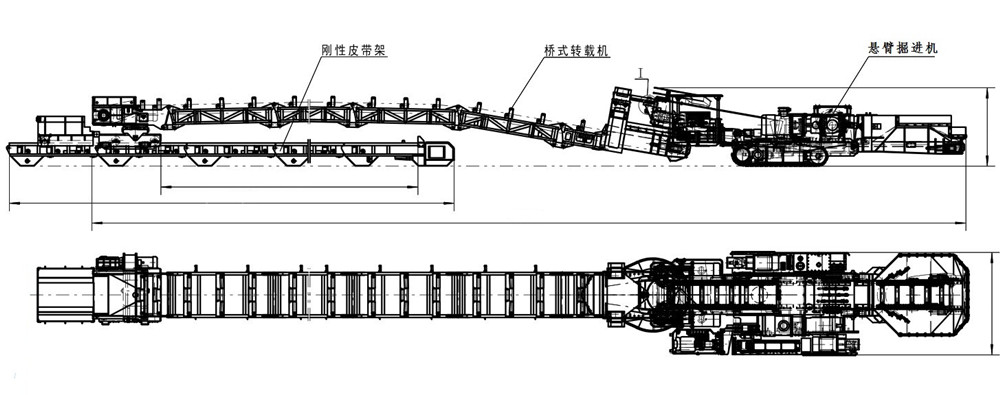 二運皮帶機是什么？懸掛橋式皮帶轉載機結構與工作原理